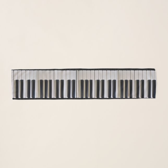 Piano Scarf (Front (Horizontal))