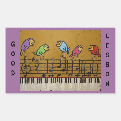 piano student stickers