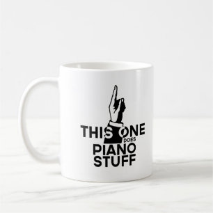 Piano Stuff - Funny Piano Music Coffee Mug