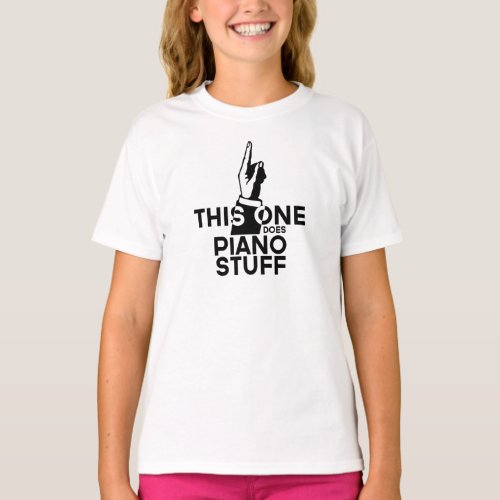 Piano Stuff _ Funny Piano Music T_Shirt