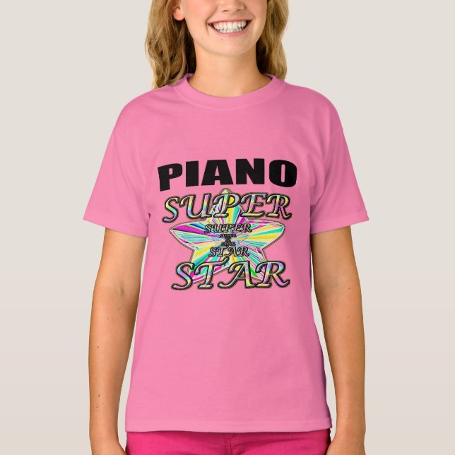 Piano Superstar T-Shirt (Front)