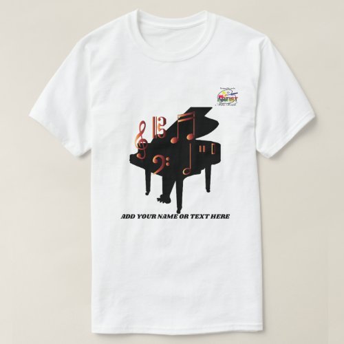 Piano T_Shirt