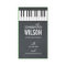 Piano Teacher Business Card