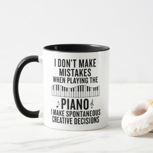 Piano Teacher Gift Funny Piano Mug Music Teacher