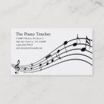 Piano Teacher Pianist Musician's Business Card