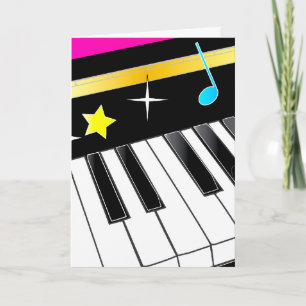 Piano Teacher Thank You Card