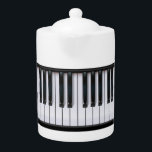 Piano Teapot<br><div class="desc">A vector image of a minimal piano design, to represent the instrument in a pure form.</div>