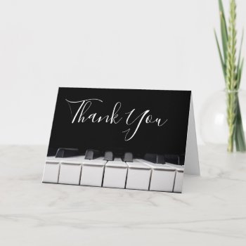 Piano Thank You by musickitten at Zazzle