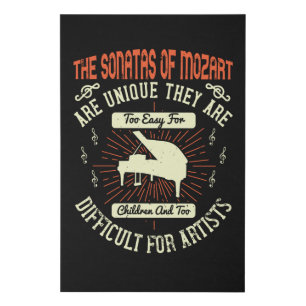 Piano - The Sonatas Of Mozart Faux Canvas Print