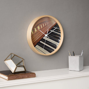 Piano Wall Clock