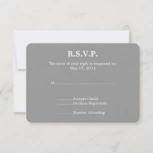 Piano Wedding RSVP