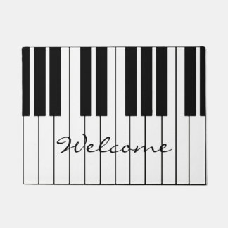 PIANO WELCOME 18" x 24" Door Mat