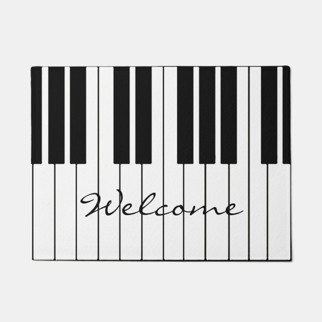 PIANO WELCOME 18" x 24" Door Mat (Front)