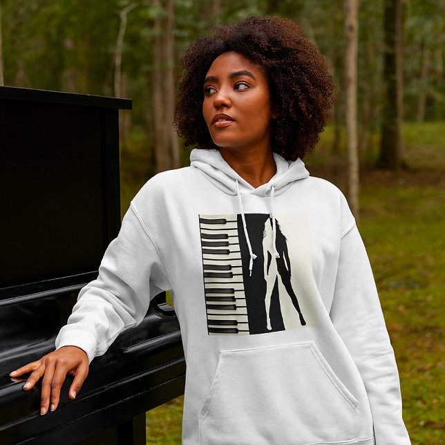 Piano Woman Hoodie (Creator Uploaded)