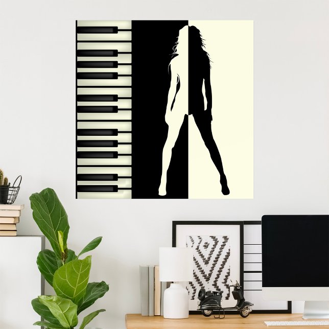 Piano Woman Poster (Creator Uploaded)
