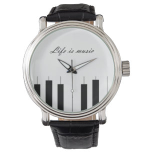 Piano woman watch
