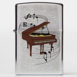Piano Zippo Lighter