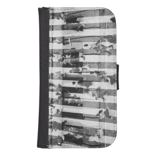 Pianofied Samsung Galaxy Wallet Case (Front)