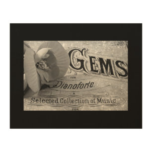 Pianoforte Gems Wood Canvas