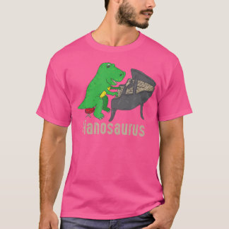 Pianosaurus Piano Shirt Dinosaur Percussion Music