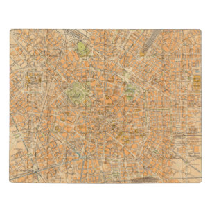 Pianta di Milano - Map of Milan, Italy Jigsaw Puzzle