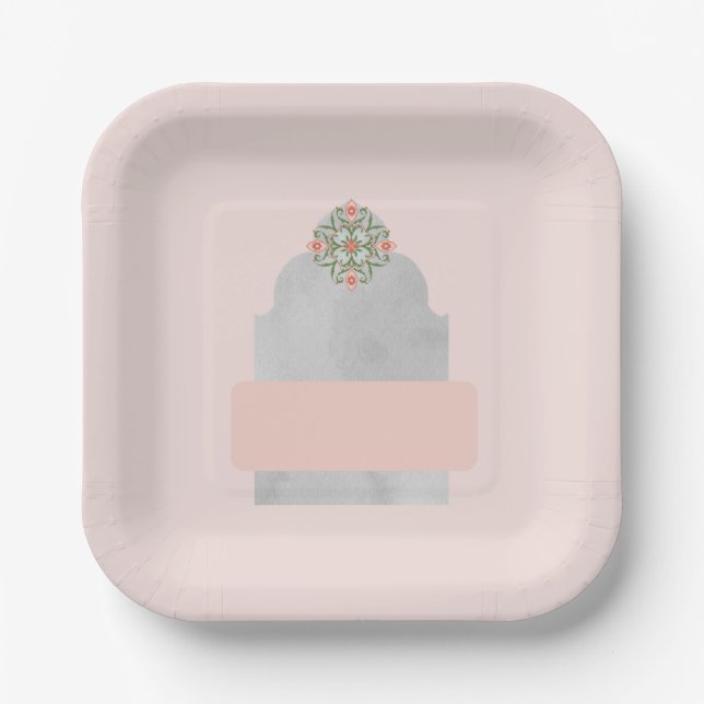 Piatti rettangolari paper plates (Front)