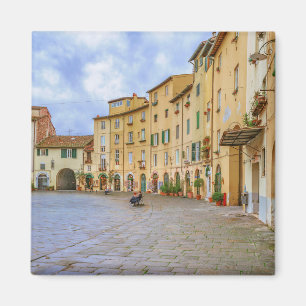 Piazza Anfiteatro, Lucca City, Italy Magnet