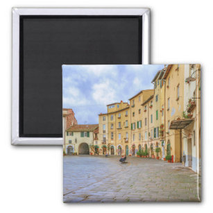 Piazza Anfiteatro, Lucca City, Italy Magnet
