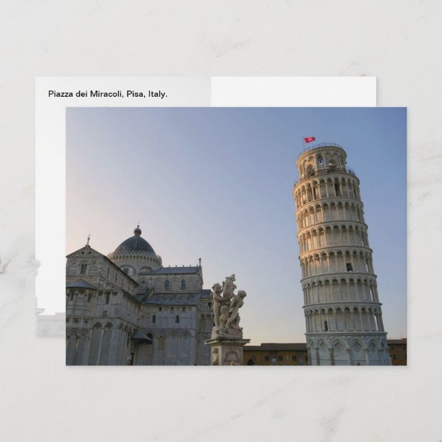 Piazza dei Miracoli, Pisa, Italy –  Postcard (Front/Back)