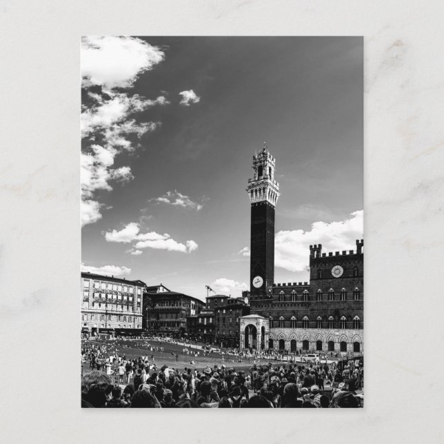 Piazza del Campo,Sienna.Italy Postcard (Front)