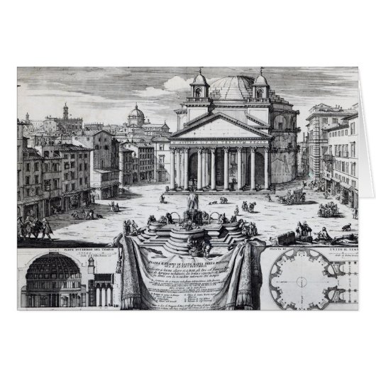 Piazza della Rotonda with a view of Pantheon (Front Horizontal)