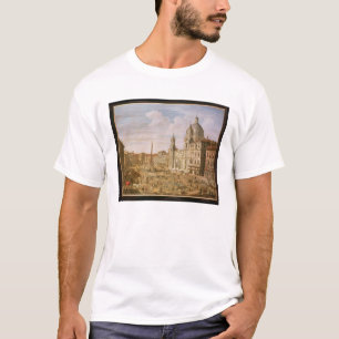 Piazza Navona, Rome, looking South towards Palazzo T-Shirt