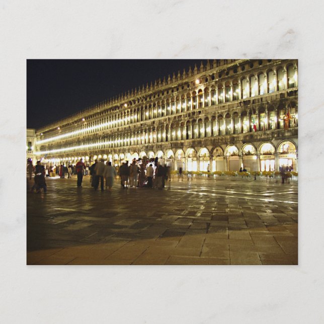 Piazza San Marco 2 Postcard (Front)