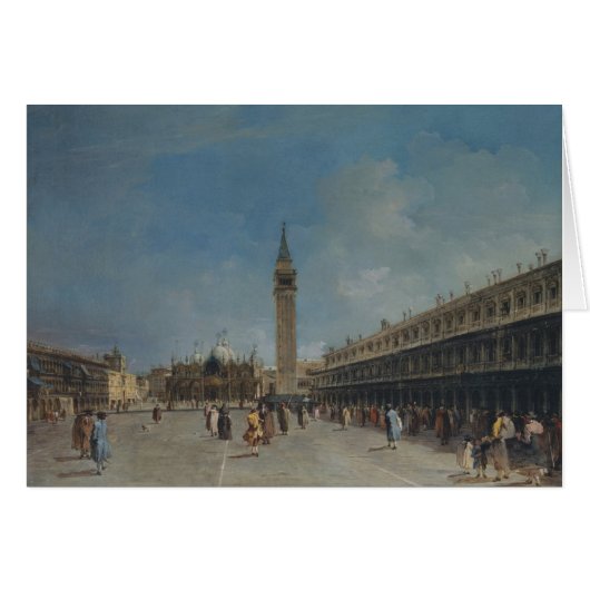 Piazza San Marco Cards (Front Horizontal)