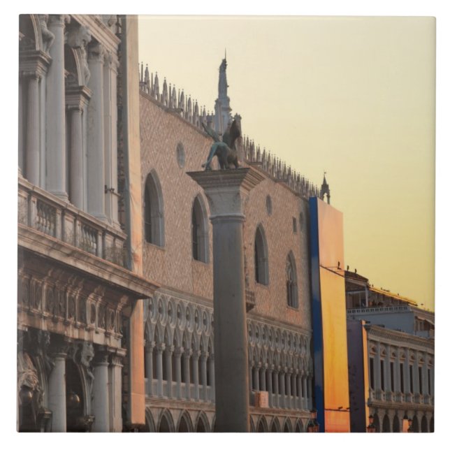 Piazza San Marco, St. Mark's Square, Venice Ceramic Tile (Front)