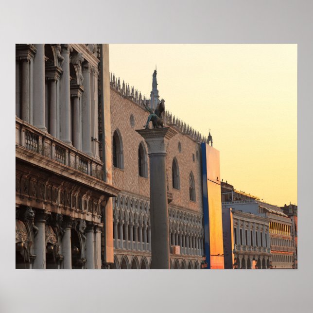 Piazza San Marco, St. Mark's Square, Venice Poster (Front)