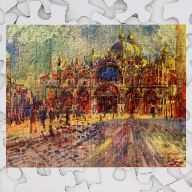 Piazza San Marco, Venice by Pierre Renoir Jigsaw Puzzle (Creator Uploaded)