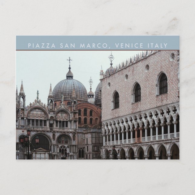 Piazza San Marco, Venice Italy Postcard (Front)