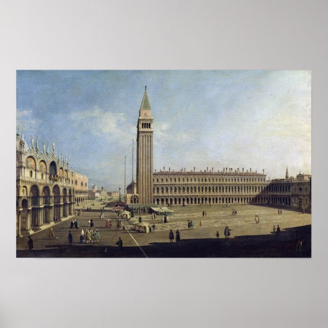 Piazza San Marco, Venice Poster (Front)