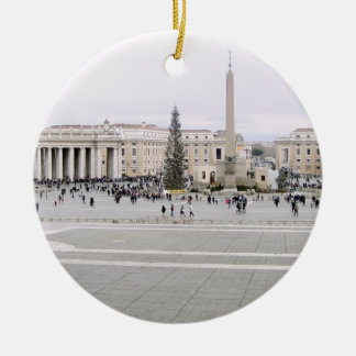 Piazza San Pietro Ceramic Ornament