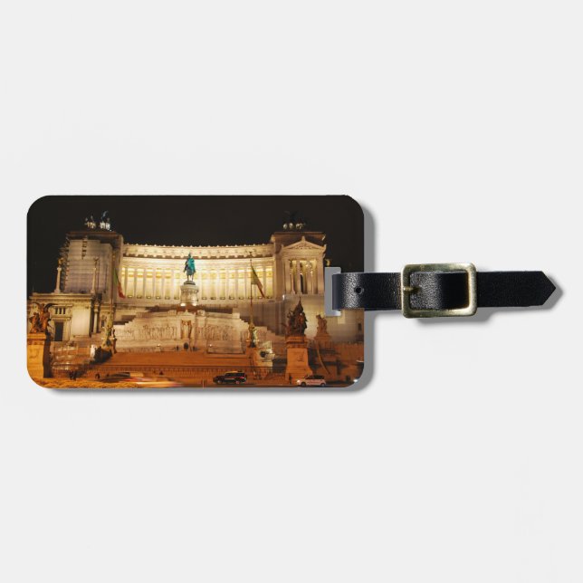 Piazza Venezia, Rome Luggage Tag (Front Horizontal)