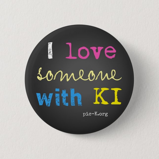 pic-K Love Button (Front)
