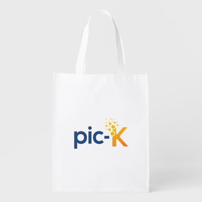 pic-K resuable grocery bags (Front)