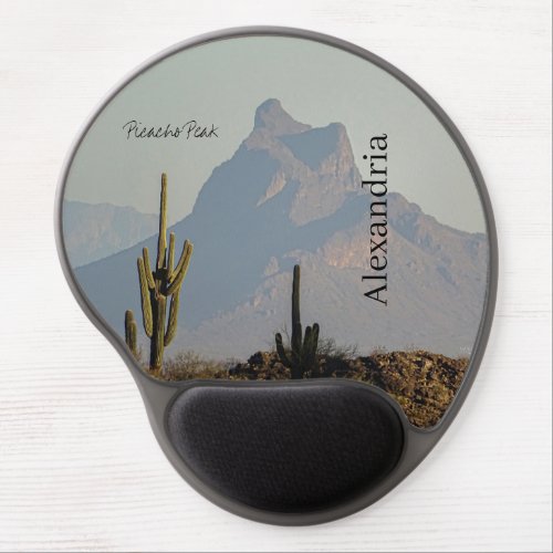 Picacho Peak Arizona Southwest Desert Mountain Gel Mouse Pad