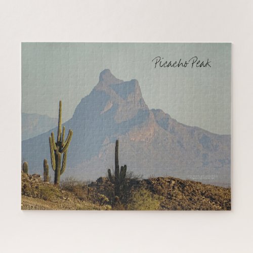 Picacho Peak Arizona Southwest Desert Mountain Jigsaw Puzzle