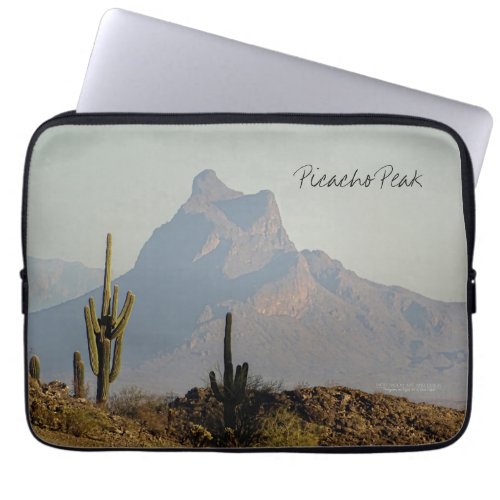 Picacho Peak Arizona Southwest Desert Mountain Laptop Sleeve