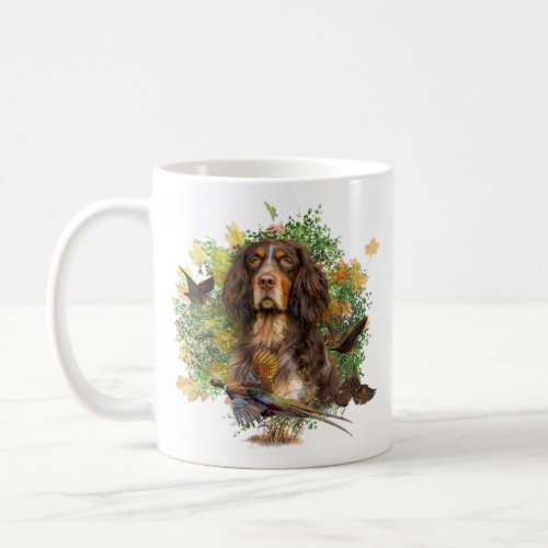 Picardy Spaniel  Hunting season       Coffee Mug