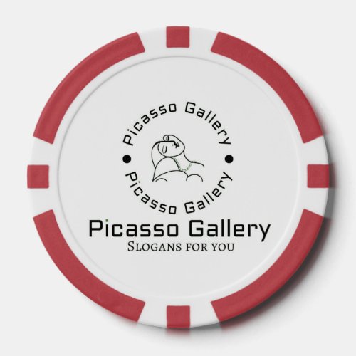 Picasso Gallery Poker Chips