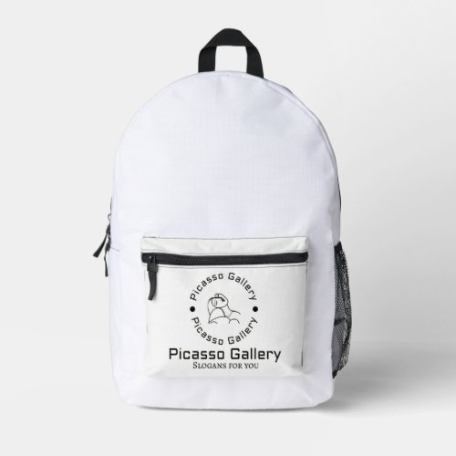 Picasso Gallery Printed Backpack