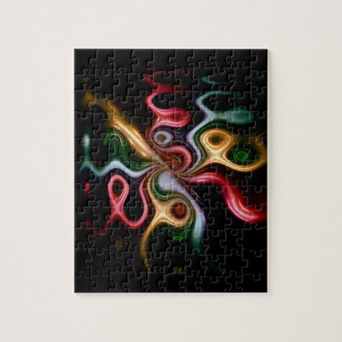 Picasso Rose Jigsaw Puzzle